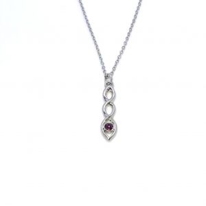 Celtic Traigheil Amethyst Pendant