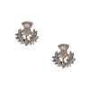 Scottish Thistle Pewter Earrings