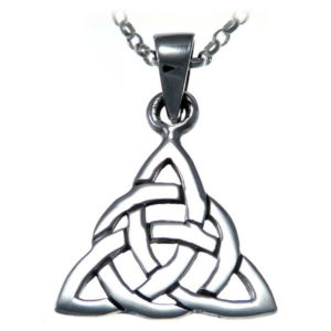 Celtic Triquetra Silver Pendant