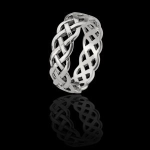 Celtic Interlace knotwork 925 ring