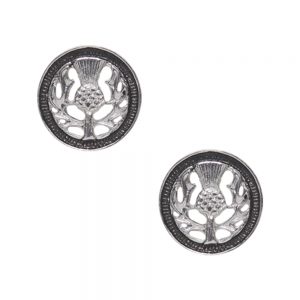 112 AP Scottish Thistle Cufflinks