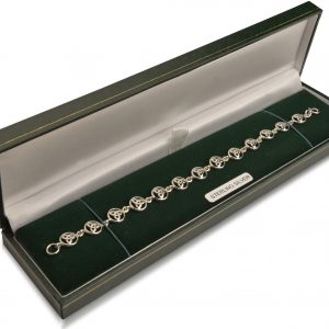 Celtic Triquetra Interlaced Bracelet 925