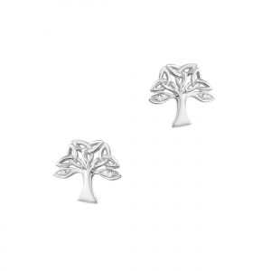 H&Y/9380/925/ Tree of Life Stud Earrings