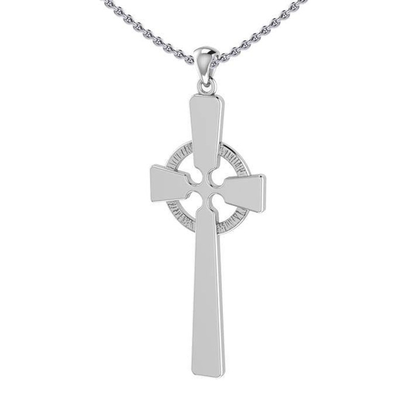 Celtic Cross Polished Pendant