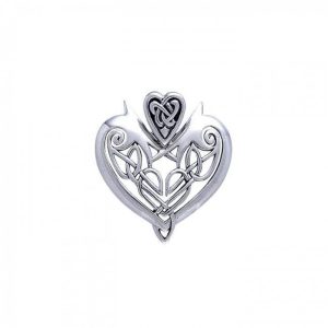Celtic Heart Knotwork Pendant
