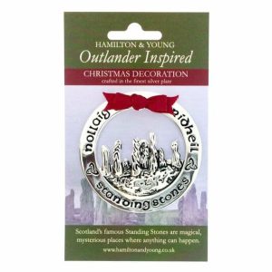 Silver Plated Outlander Christmas Decoration 9695